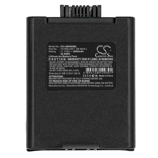 11.1V 2600mAh / 28.86Wh Li-ion Akku f.:ITRON Model:, FC300