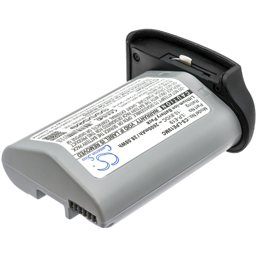 10.8V 2600mAh / 28.08Wh Li-ion Akku f.:Canon Model: LP-E19, 1D Mark 3, 1D Mark 4, 1D Mark IV, 1D X, 1DS Mark 3, 1DX, EOS-1D, EOS-1D Mark 3, EOS-1D Ma