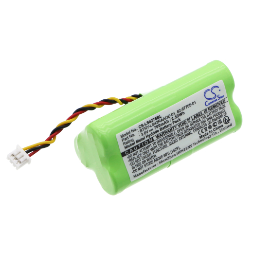 3.6V 700mAh / 2.52Wh Ni-MH Akku f.:Symbol Model: 82-67705-01, BTRY-LS42RAAOE-01, DS5878, DS5878-SR, DS6878, DS6878-SR, LI4278, LS4278, LS4278-M