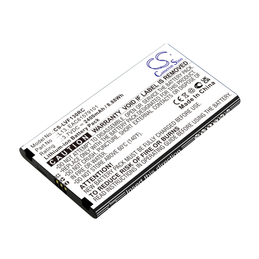 3.7V 2400mAh / 8.88Wh Li-ion Akku für: NTT Docomo Model: EAC61579101, L13, L09C, AGL29141, L13, L-09C
