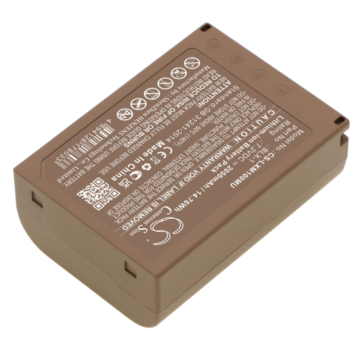 7.2V 2050mAh / 14.76Wh Li-ion Akku f.:Olympus Model: BLX-1, OM SYSTEM OM-1, OM-1 Mirrorless