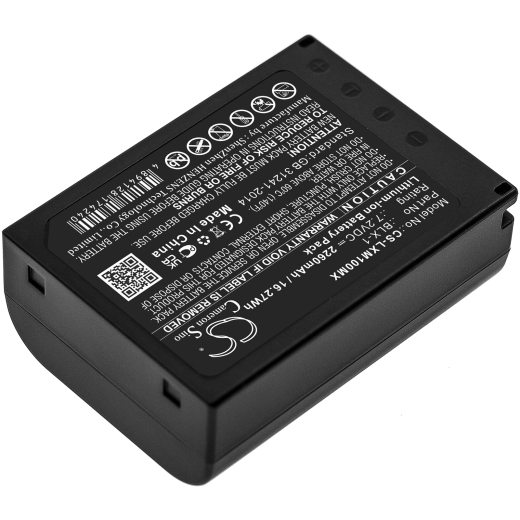 7.2V 2260mAh / 16.27Wh Li-ion Akku f.:Olympus Model: BLX-1, OM SYSTEM OM-1, OM-1 Mirrorless