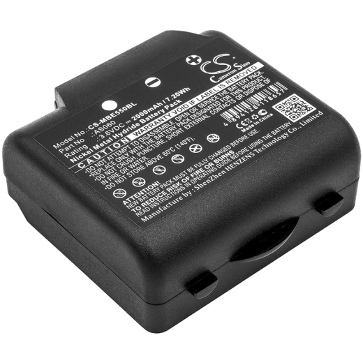 3.6V 2000mAh / 7.2Wh 2000mAh / 7.2Wh Akku f.:IMET Model: 101015, AS060, AS083, ARES, ARES2 Transmitters, ARES2.1 Transmitters, BE3600, BE5500, KRON T