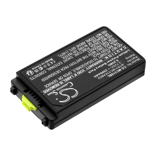 3.7V 2500mAh / 9.25Wh Li-Polymer Akku f.:Symbol Model: 82-127909-02, BTRY-MC31KAB02, BTRY-MC31KAB02-50, BTRY-MC3XKABOE, MC3100, MC3190, MC3190G, MC31