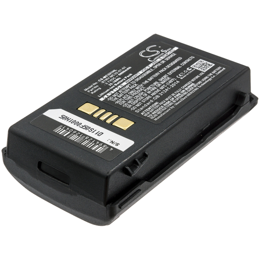 3.7V 6800mAh / 25.16Wh Li-ion Akku f.:Zebra Model: BT-000375, BTRY-MC32-01-01, BTRY-MC32-52MA-01, BTRY-MC32-52MA-10, BTRY-MC33-27MA, BTRY-MC33-52MA-01