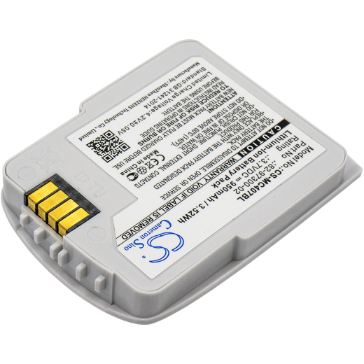 3.7V 950mAh / 3.52Wh Li-ion Akku f.:Motorola Model: 82-97300-02, BTRY-CS40EAB00-04, CS4070, CS4070-SR
