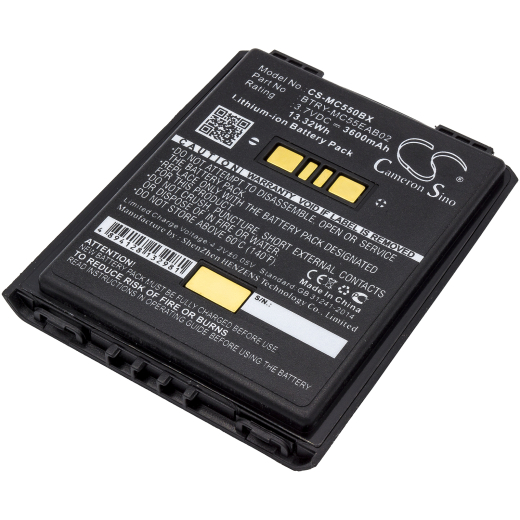 3.7V 3600mAh / 13.32Wh Li-ion Akku f.:Symbol Model: 82-111094-01, BTRY-MC55EAB02, U60493, MC55, MC5574, MC5590, MC55A, MC55A0, MC56, MC65, MC659, MC6