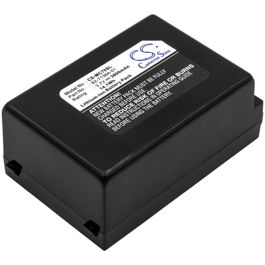 3.7V 3800mAh / 14.06Wh Li-ion Akku f.:Symbol Model: 82-71363-02, 82-71364-01, 82-71364-03, 82-71364-06, BTRY-MC70EAB00, BTRY-MC70EAB02, BTRY-MC7XEAB00