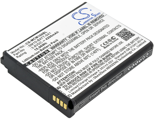 3.8V 4200mAh / 15.96Wh Li-ion Akku f.:M3 Mobile Model: SM10-BATT-S41, SM10, SM10LTE