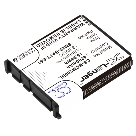 3.8V 4200mAh / 15.96Wh Li-ion Akku f.:M3 Mobile Model: 02-574-0037, SM20-BATT-S41, SM20, SM20 X