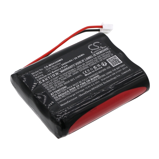 11.1V 2600mAh / 28.86Wh Li-Ionen Akku für: Meditech Model: G3D Monitor