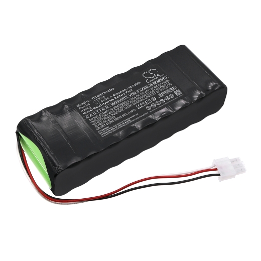 12.0V 4000mAh / 48.00Wh Nickel-Metallhydrid Akku für: medicalEconet Model: 110616, 110616-O, Cardio M, Cardio M Plus, Smart 1, Smart 3