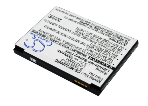 3.7V 1050mAh / 3.89Wh Li-ion Akku für: Novatel Wireless Model: 3-1826107-9, 40115114.00, L01478001, MiFi2200