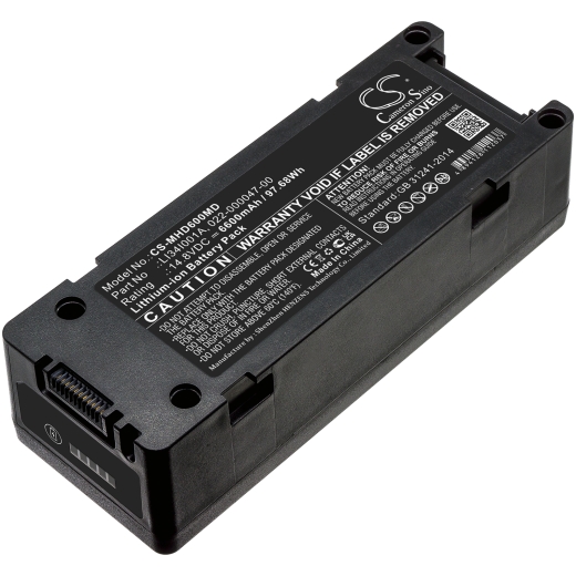 14.8V 6600mAh / 97.68Wh Li-Ionen Akku für: Mindray Model: 022-000012-00, 022-000047-00, 022-000295-00, 0651-30-77120, 115-062370-00, LI23I004A, LI24I0