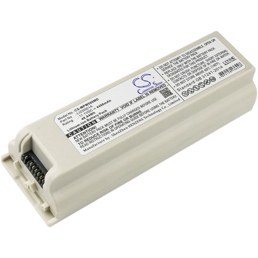 11.1V 4400mAh / 48.84Wh Li-Ionen Akku für: Mindray Model: 022-000535-00, 2108-20-65792, 2108-30-66176, LI231001B, LI23I001A