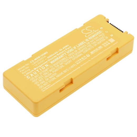 12.0V 4200mAh / 50.40Wh Li-MnO2 Akku für: Mindray Model: LM34S002A