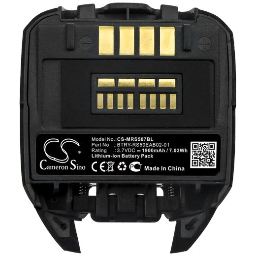 3.7V 1900mAh / 7.03Wh Li-ion Akku f.:Motorola Model: BTRY-RS50EAB02-01, RS507, RS507X, RS50EA