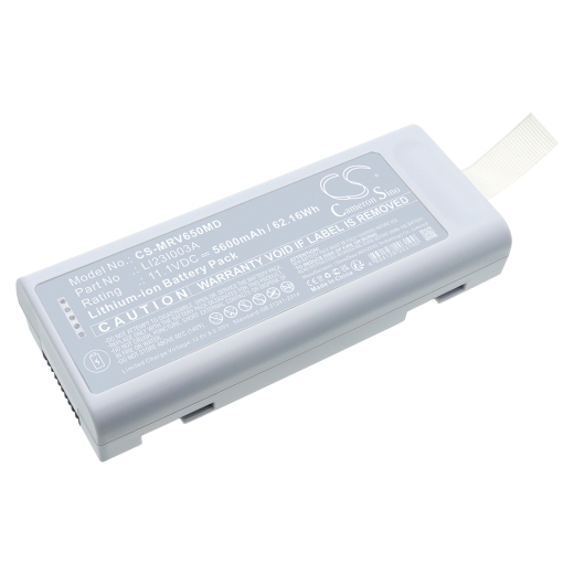 11.1V 5600mAh / 62.16Wh Li-Ionen Akku für: Mindray Model: 022-000248-00, 022-000348-00, 115-034132-00, LI23I003A