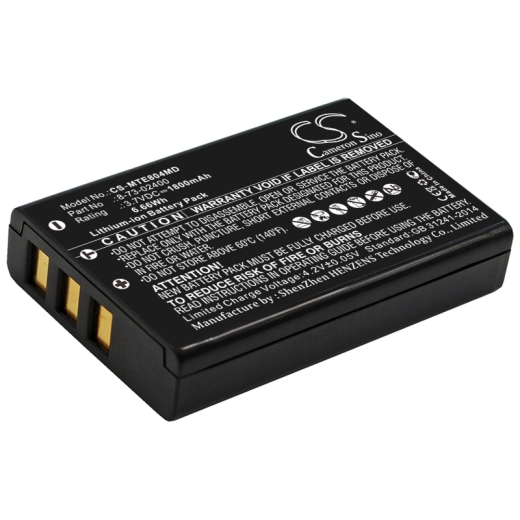 3.7V 1800mAh / 6.66Wh Li-Ionen Akku für: Otometrics Model: 1770-9672, 8-73-02400, Madsen AccuScreen, AccuScreen TE 8-04-13900
