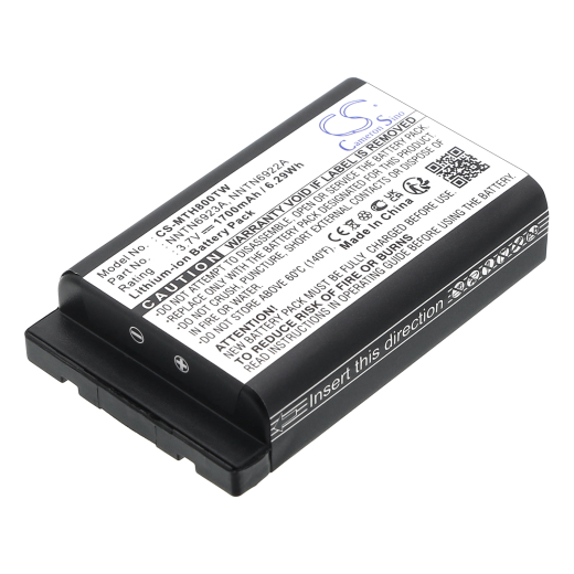 3.7V 1700mAh / 6.29Wh Li-ion Akku f.:Motorola Model: NNTN4655, NNTN4655B, NNTN6922A, NNTN6923A, SNN5705C, SNN5705D, DTR410, DTR520, DTR550, DTR620, D