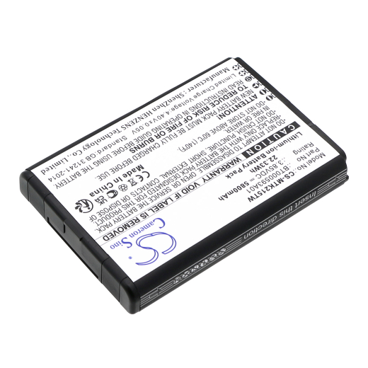 3.85V 5800mAh / 22.33Wh Li-ion Akku f.:Motorola Model: BT000593A01, BT000594A01, AR494948, EVOLVE LTE, HK2157A