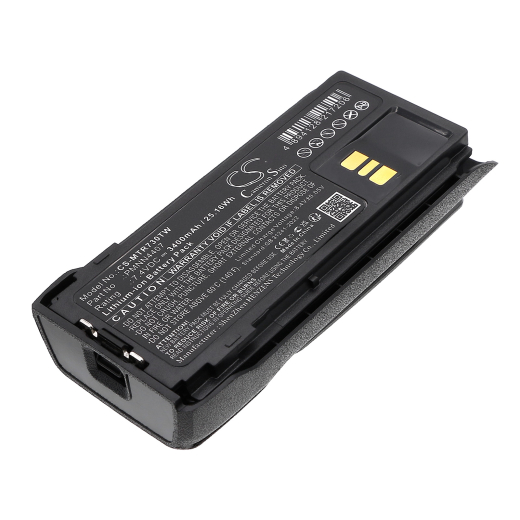 7.4V 3400mAh / 25.16Wh Li-ion Akku f.:Motorola Model: PMNN4407, PMNN4407A, PMNN4807, PMNN4807A, PMNN4808, PMNN4808A, PMNN4809, PMNN4809A, PMNN4810, PM