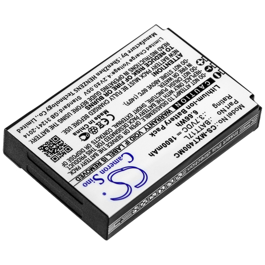 3.7V 1800mAh / 6.66Wh Li-ion Akku f.:Midland Model: BATT17L, XTC400, XTC450