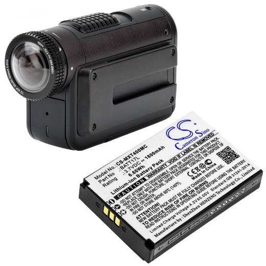 3.7V 1800mAh / 6.66Wh Li-ion Akku f.:Midland Model: BATT17L, XTC400, XTC450