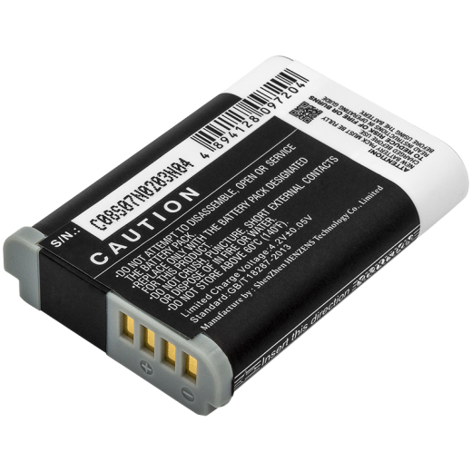 3.6V 1900mAh / 6.84Wh Li-ion Akku f.:Canon Model: NB-12L, LEGRIA Mini X, PowerShot G1X mark ?, PowerShot N100, VIXIA Mini X