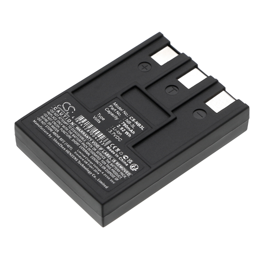 3.7V 790mAh / 2.92Wh Li-ion Akku f.:Canon Model: NB-3L, Digital 30, Digital IXUS 700, IXUS 750, IXUS i, IXUS i5, IXUS II, IXUS IIs, IXY Digital 30a,