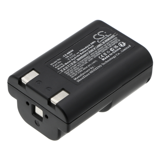 6.0V 750mAh Ni-MH Akku f.:Canon Model: NB-5H, PowerShot 600, PowerShot A5 Zoom, PowerShot A50, PowerShot D350, PowerShot S10, PowerShot S20
