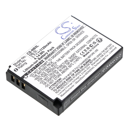 3.7V 1120mAh / 4.14Wh Li-ion Akku f.:Nordmende Model:, Nordcam 01, Nordcam Sport