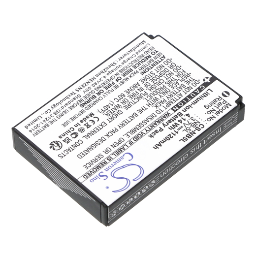 3.7V 1120mAh / 4.14Wh Li-ion Akku f.:Nordmende Model:, Nordcam 01, Nordcam Sport