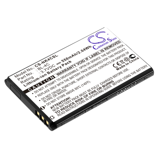 3.7V 550mAh / 2.04Wh Li-ion Akku f.:Olympia Model:, Vox Color, Vox Color 2159