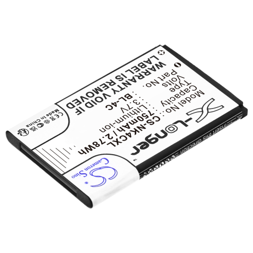 3.7V 750mAh / 2.78Wh Li-ion Akku f.:Manta Model: JB-4C, MS1701, TEL2405, TEL2408