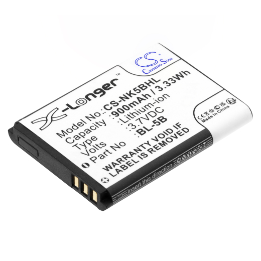 3.7V 900mAh / 3.33Wh Li-ion Akku f.:Serene Model:, SA-40 HearAll