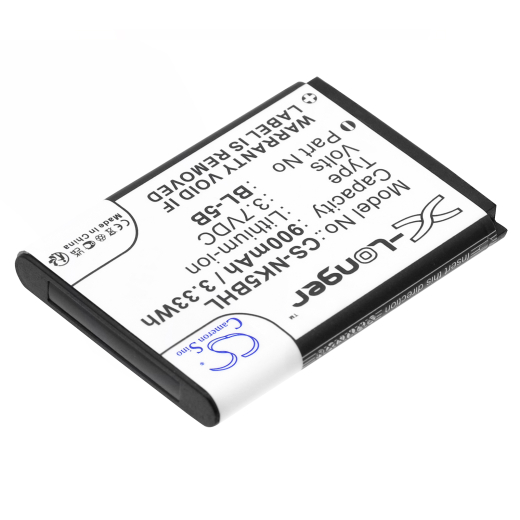 3.7V 900mAh / 3.33Wh Li-ion Akku f.:MaxCom Model:, MM131