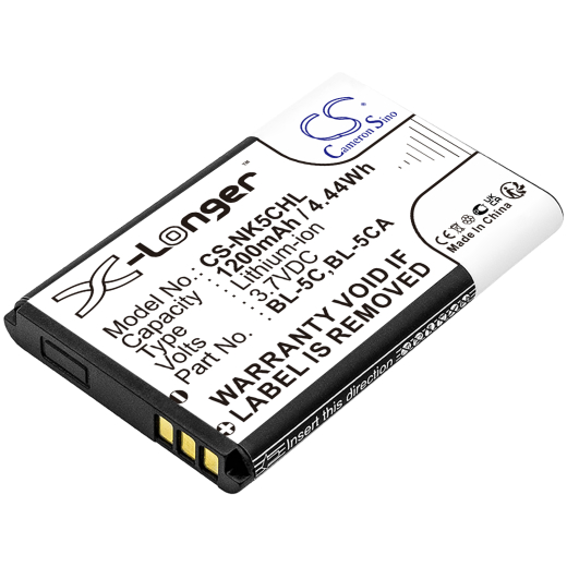 3.7V 1200mAh / 4.44Wh Li-ion Akku f.:Tecno Model:, HD61 Album