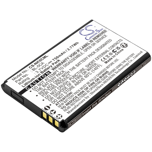3.7V 750mAh / 2.78Wh Li-ion Akku f.:Anycool Model:, Enjoy W02