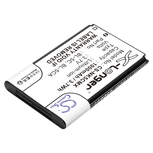 3.7V 1000mAh / 3.70Wh Li-ion Akku f.:LAMTAM Model:, E11, E16, LT826, LT828
