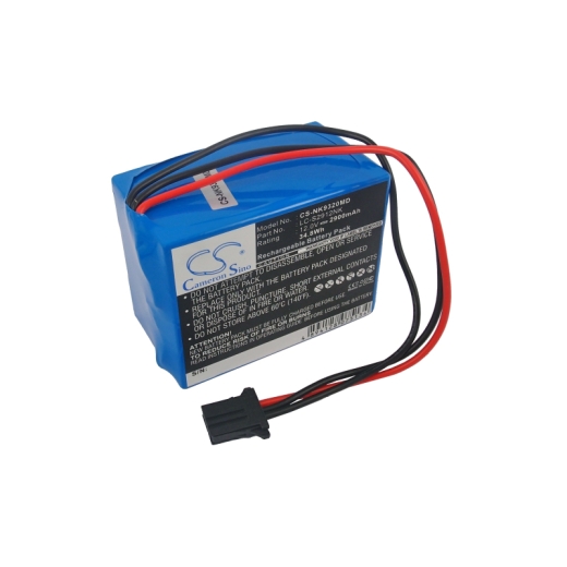 12.0V 2900mAh Akku für Nihon Kohden Defibrilaror TEC7511 / TEC7521 / TEC7531 / ECG9320
