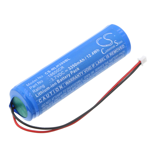 3.7V 3350mAh / 12.4Wh Li-ion Akku f.:Newland Model: 18650CR, NLS-NVH300
