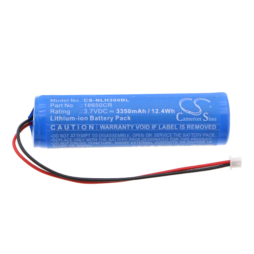 3.7V 3350mAh / 12.4Wh Li-ion Akku f.:Newland Model: 18650CR, NLS-NVH300
