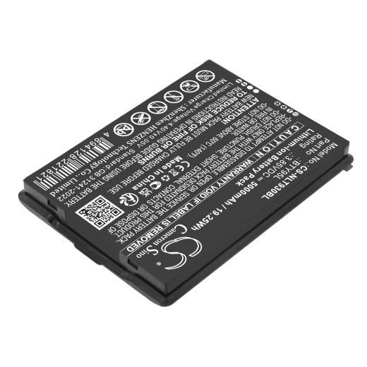 3.85V 5000mAh / 19.25Wh Li-ion Akku f.:Newland Model: BTY95L, MT93, MT93 Megattera