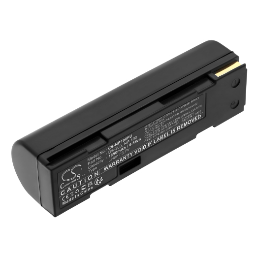 3.7V 1850mAh Li-ion Akku f.:Fujifilm Model: NP-100, DS260, DX-9, FINEPIX MX-600, MX-500, MX-600, MX-600 Zoom, MX-600X, MX-600Z, MX-700