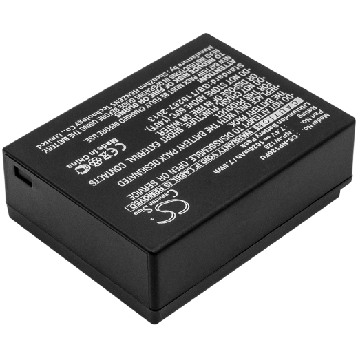 7.4V 1020mAh / 7.55Wh Li-ion Akku f.:Fujifilm Model: NP-W126, NP-W126S, FinePix HS30, FinePix HS30EXR, FinePix HS33EXR, FinePix HS35EXR, Finepix HS50