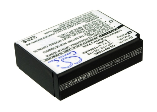 3.7V 1700mAh Li-ion Akku f.:DIGIPO Model: 084-07042L-062, CB-170,