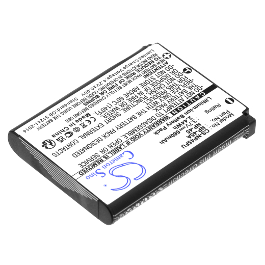 3.7V 660mAh / 2.44Wh Li-ion Akku f.:ALBA Model:, SL1031, SL1231, SL1430