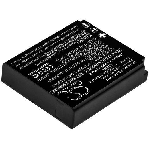 3.7V 1150mAh / 4.26Wh Li-ion Akku f.:Sigma Model: BP-41, DP1, DP1 Merrill, DP2, DP2 Merrill