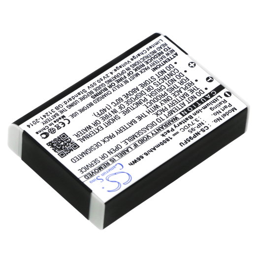 3.7V 1800mAh / 6.66Wh Li-ion Akku f.:Ricoh Model: DB-90, GXR, GXR-A12, GXR-S10